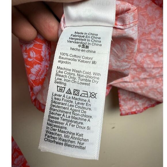 J. Crew Slim-fit Shirt in Liberty® Toutouayette Fabric Women's Sz. 6 - Picture 5 of 5